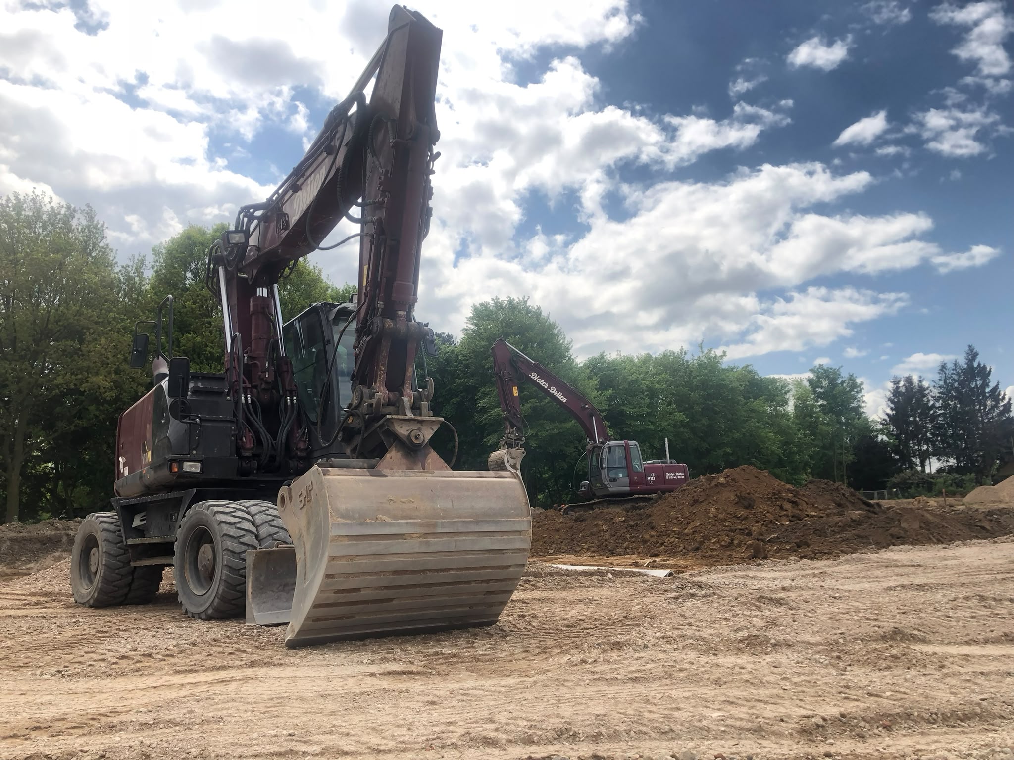 Mobiler Bagger